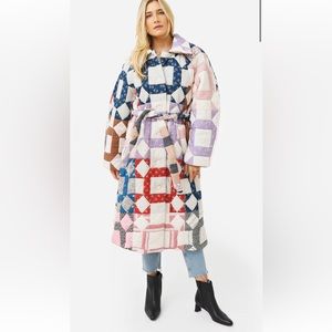 NWT Sea New York quilted coat. Size large